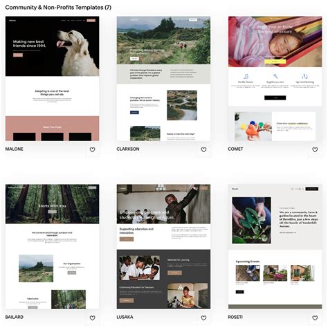 squarespace templates for nonprofits|4 Nonprofit Websites to Inspire You – Squarespace.